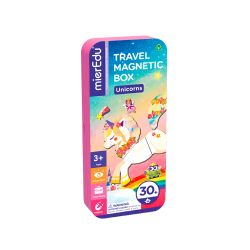 JCÉTÉ25 MIEREDU - BOÎTE MAGNÉTIQUE DE VOYAGE - LICORNES (0325)
